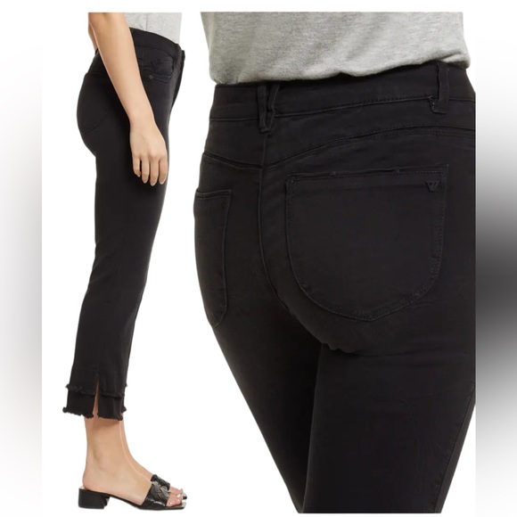 Wit & Wisdom Black Ab Solutions Kick Flare Jeans - Picture 3 of 14